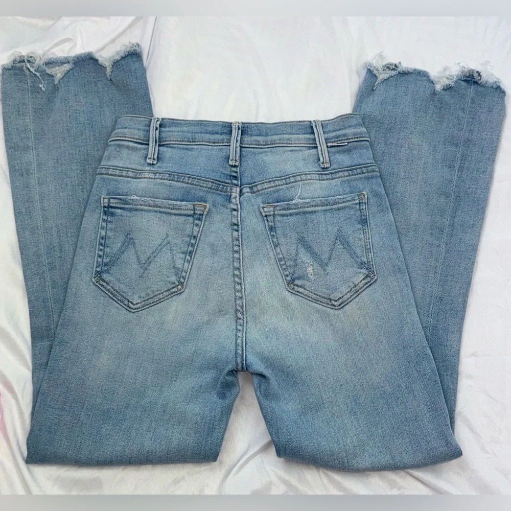 MOTHER High Rise‎ Light Blue Jeans - Picture 4 of 9